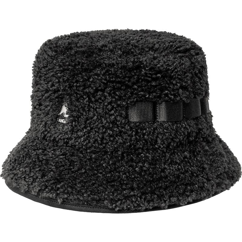 KANGOL Faux Shearling Utility Bucket