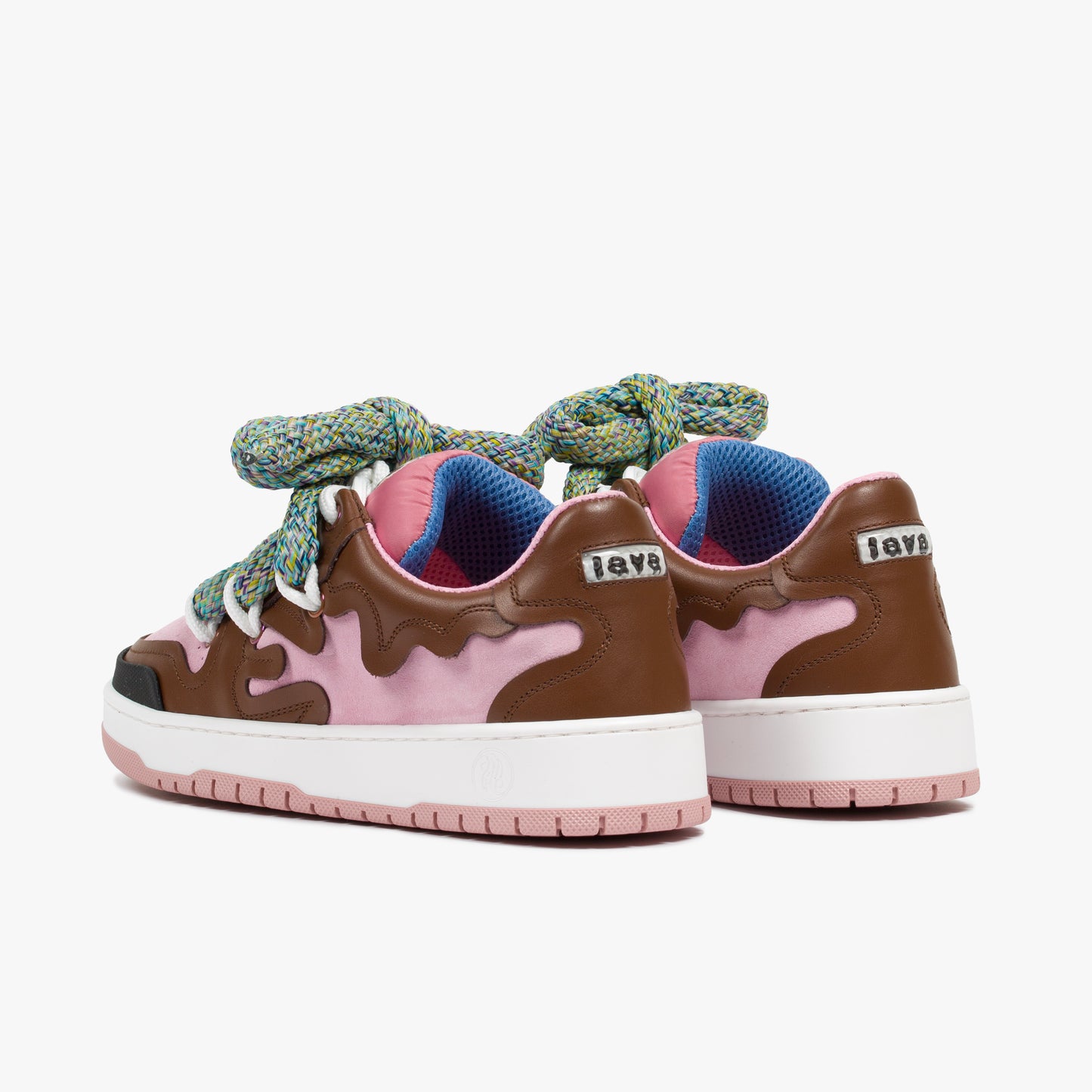 LAVA Sneakers Pink Brown