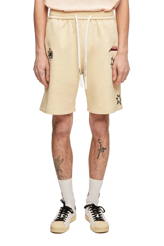 ACUPUNCTURE Stars/Moon Shorts