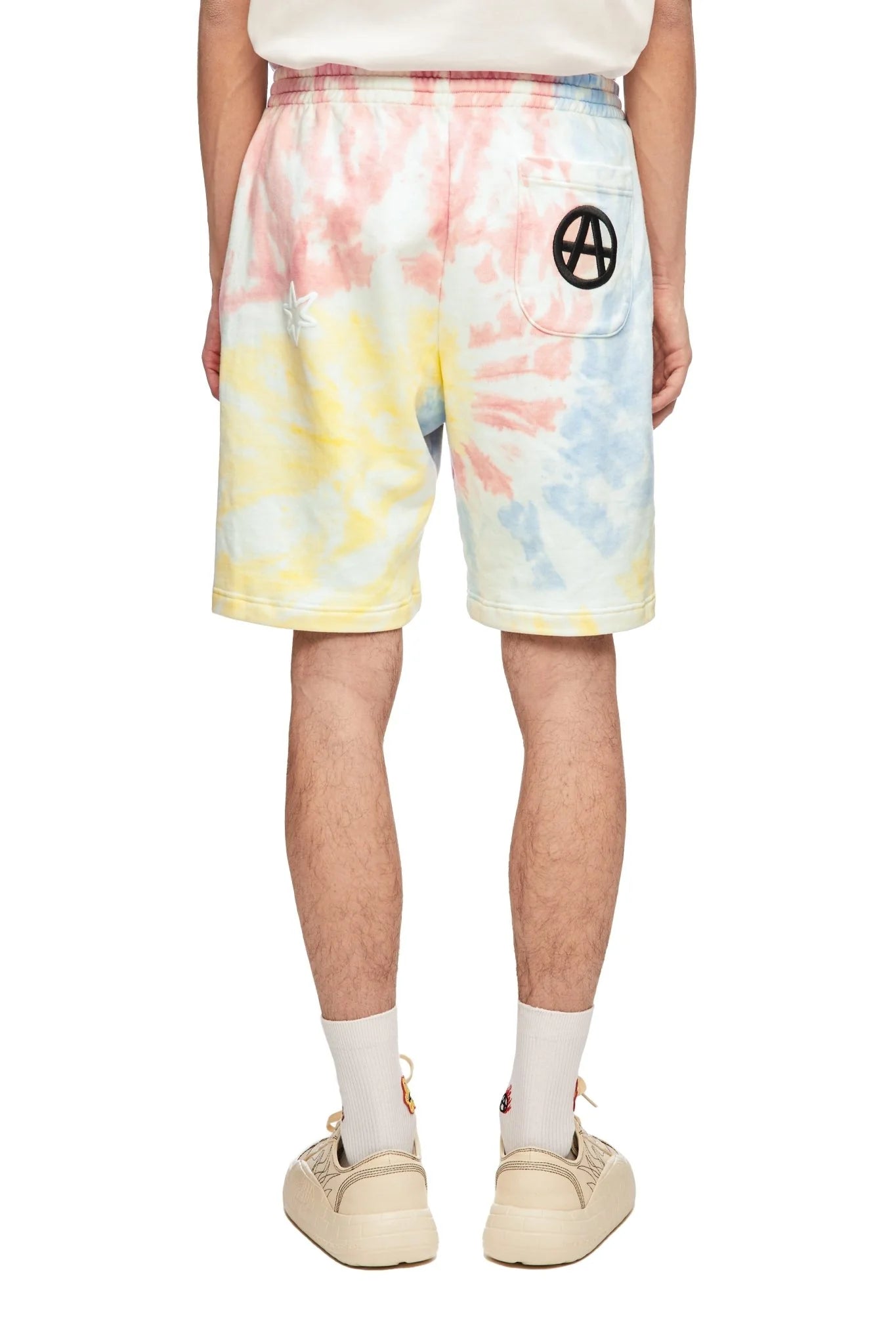 ACUPUNCTURE Tie-Dye Shorts