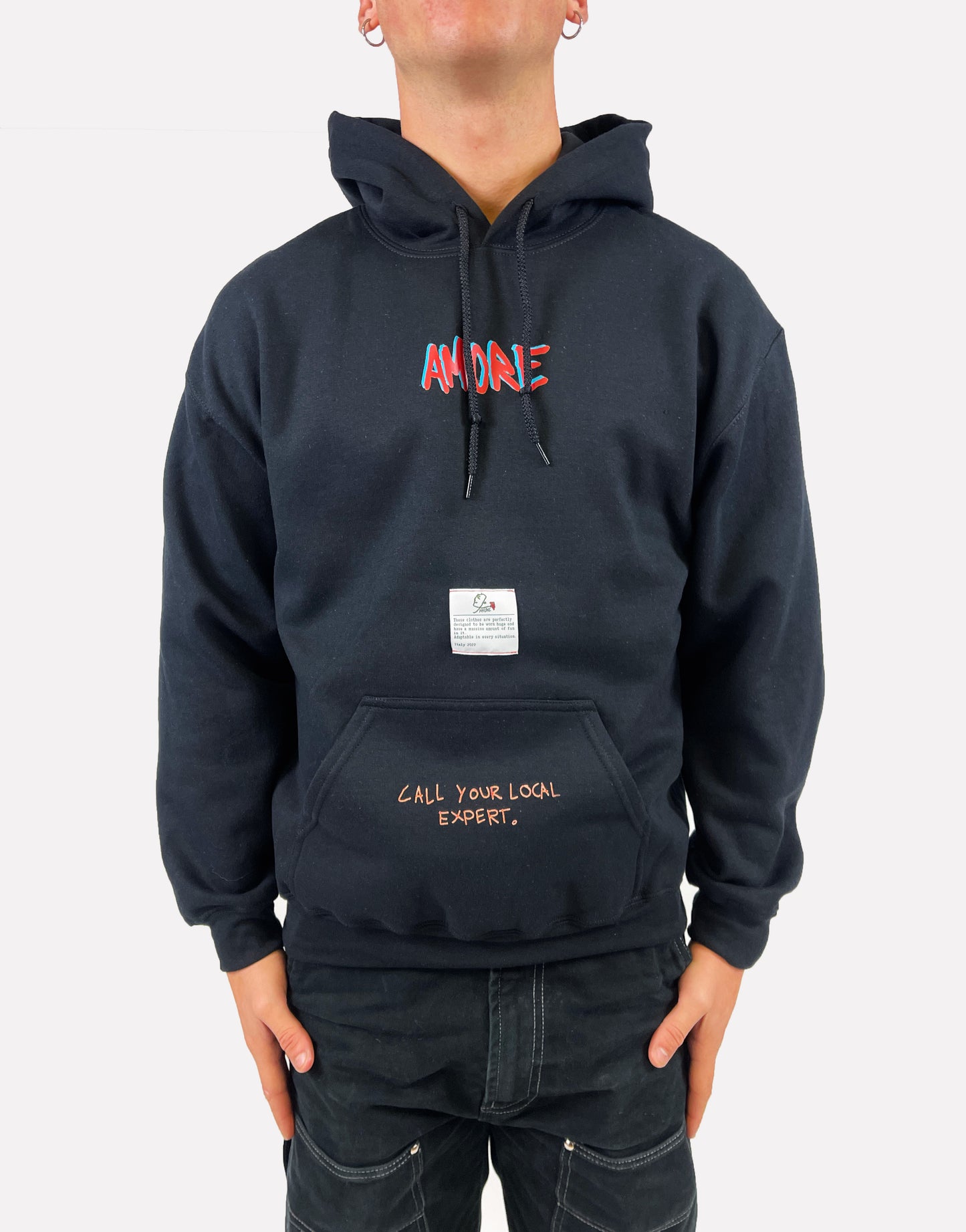 AMORE - Plumber's Smile Tiger Hoodie