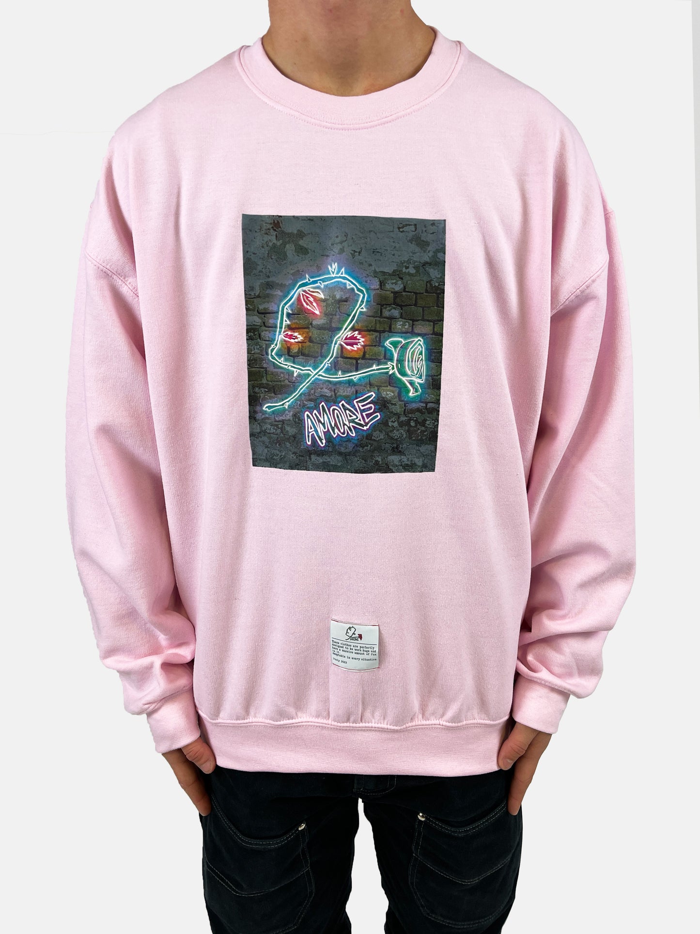 AMORE - Graffiti Crewneck