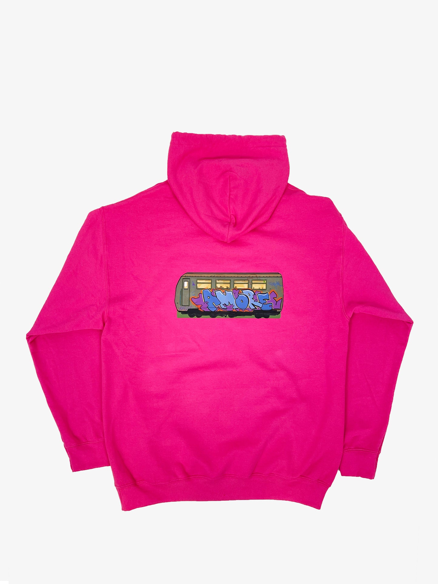 AMORE - Train Mini Logo Hoodie